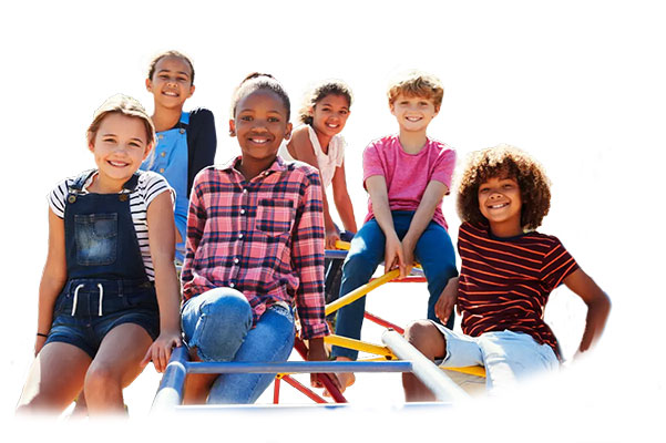 ADHD Children Playing in the Playground #2